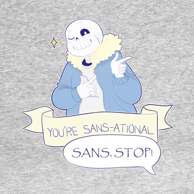 You're Sans-ational! -  Undertale Sans by theruins